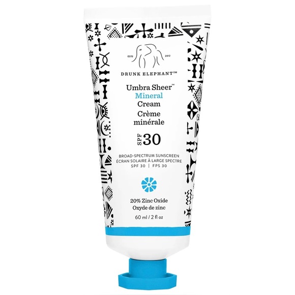 NWT Drunk Elephant Umbra 100% Mineral Cream SPF 30/PA+++ Tinted Face Sunscreen - Picture 1 of 2